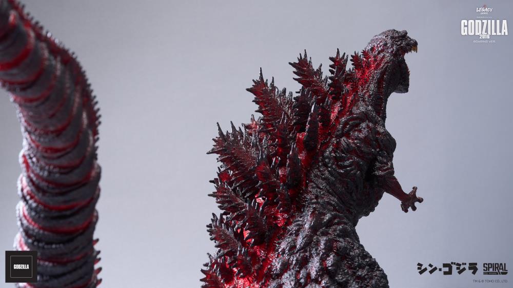 Shin Godzilla The Legacy Series: Tanaka Kenichi Modeling Collection Godzilla (Roaring Ver.) Limited Edition Statue Gallery Image 17