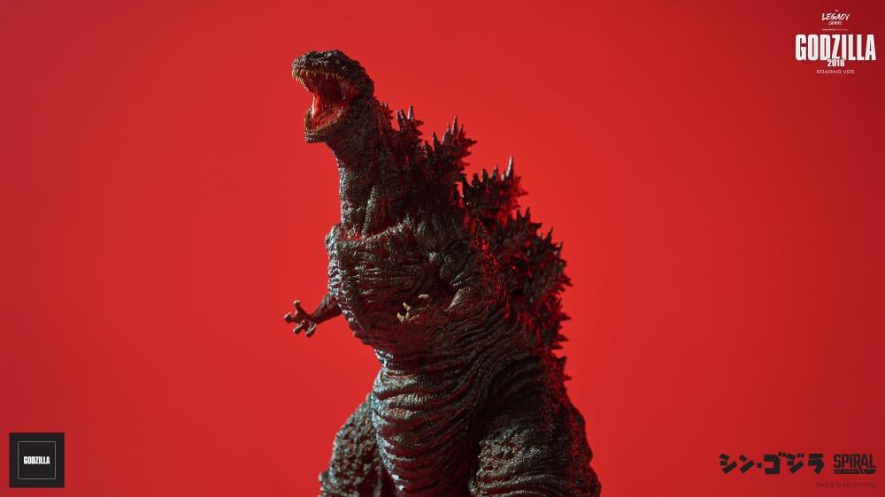 Shin Godzilla The Legacy Series: Tanaka Kenichi Modeling Collection Godzilla (Roaring Ver.) Limited Edition Statue Gallery Image 3