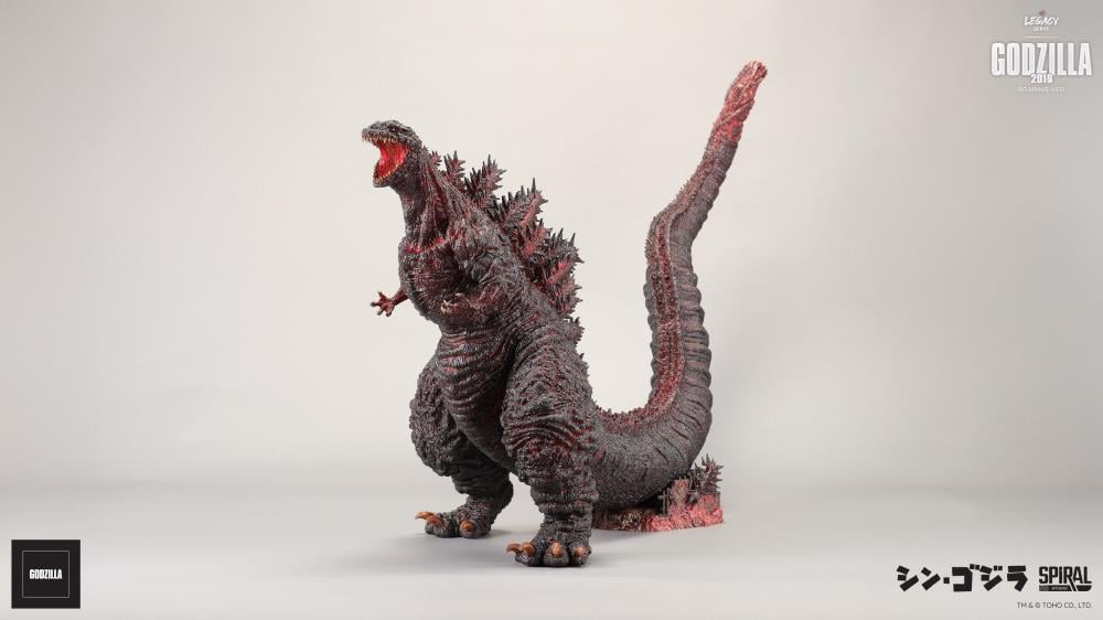 Shin Godzilla The Legacy Series: Tanaka Kenichi Modeling Collection Godzilla (Roaring Ver.) Limited Edition Statue Gallery Image 7
