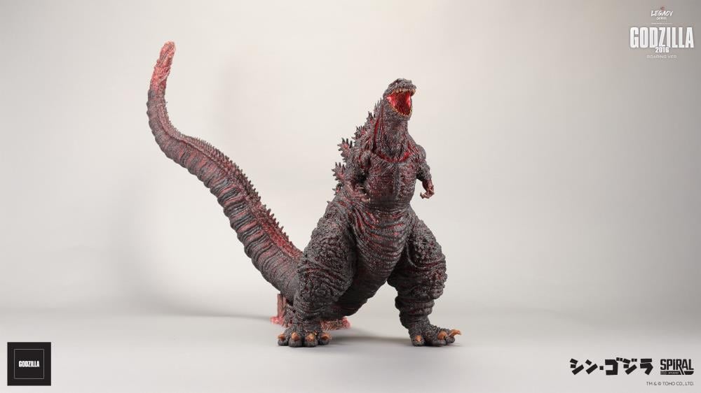 Shin Godzilla The Legacy Series: Tanaka Kenichi Modeling Collection Godzilla (Roaring Ver.) Limited Edition Statue Gallery Image 14