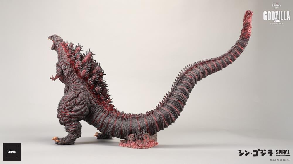 Shin Godzilla The Legacy Series: Tanaka Kenichi Modeling Collection Godzilla (Roaring Ver.) Limited Edition Statue Gallery Image 9