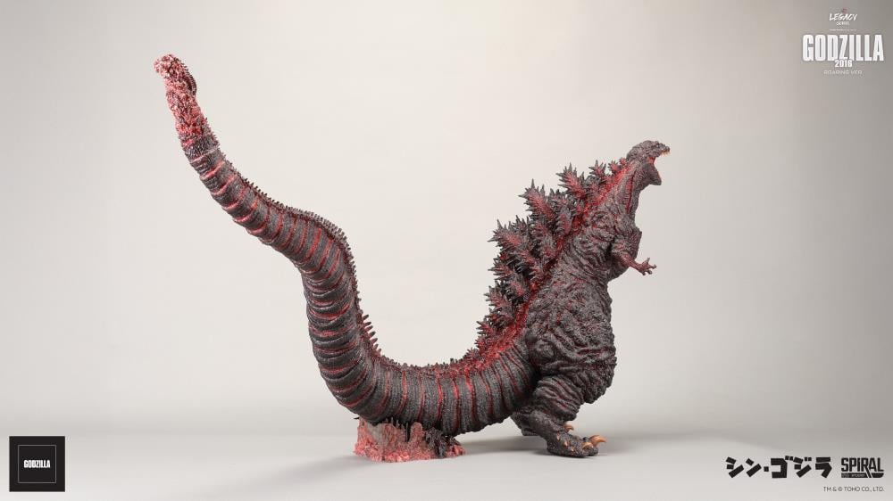 Shin Godzilla The Legacy Series: Tanaka Kenichi Modeling Collection Godzilla (Roaring Ver.) Limited Edition Statue Gallery Image 12