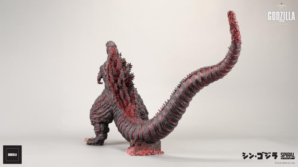 Shin Godzilla The Legacy Series: Tanaka Kenichi Modeling Collection Godzilla (Roaring Ver.) Limited Edition Statue Gallery Image 10