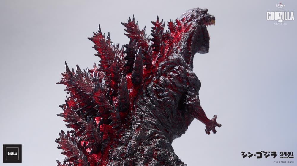 Shin Godzilla The Legacy Series: Tanaka Kenichi Modeling Collection Godzilla (Roaring Ver.) Limited Edition Statue Gallery Image 16