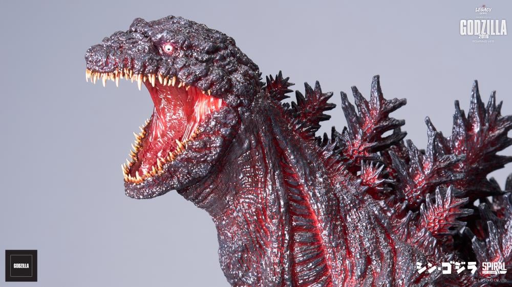 Shin Godzilla The Legacy Series: Tanaka Kenichi Modeling Collection Godzilla (Roaring Ver.) Limited Edition Statue Gallery Image 15