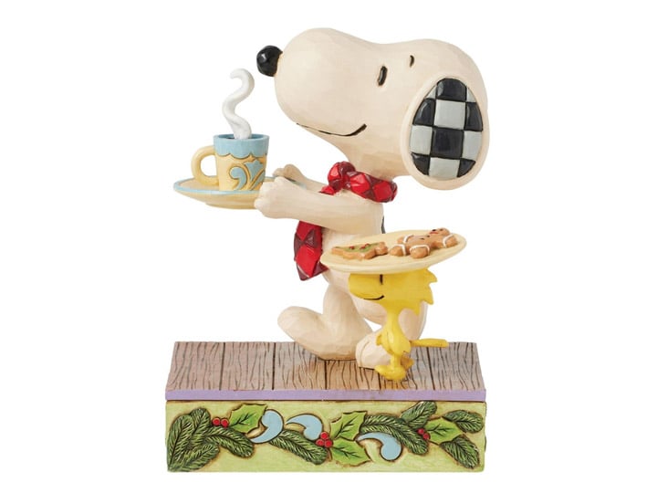 Peanuts Snoopy & Woodstock Cookies Figurine (Jim Shore) Gallery Image 1