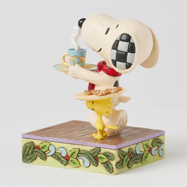 Peanuts Snoopy & Woodstock Cookies Figurine (Jim Shore) Gallery Image 4