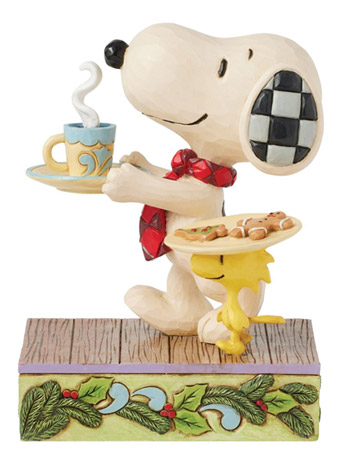 Peanuts Snoopy & Woodstock Cookies Figurine (Jim Shore) Gallery Image 2