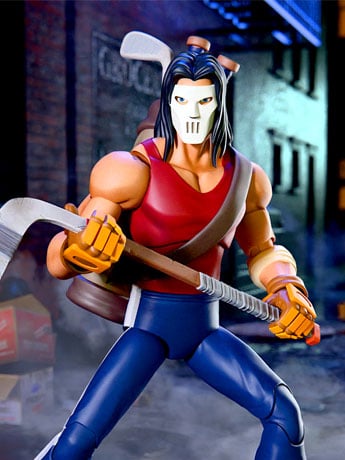 Teenage Mutant Ninja Turtles ULTIMATES! Casey Jones (2003 Animated Series) Action Figure Gallery Image 2