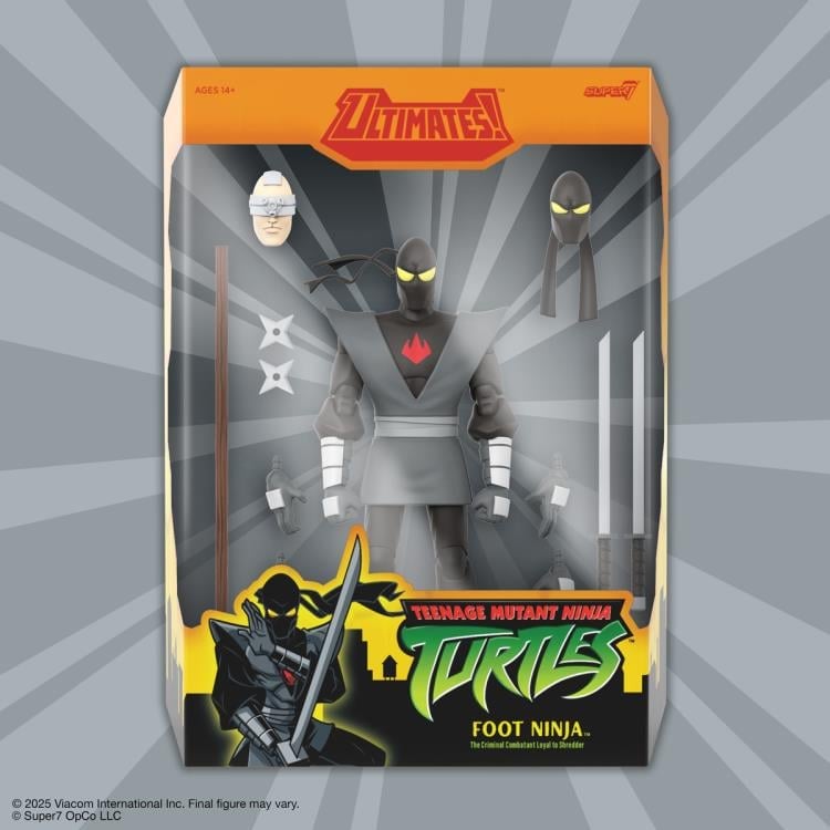 Teenage Mutant Ninja Turtles ULTIMATES! Foot Ninja (2003 Animated Series) Action Figure Gallery Image 5