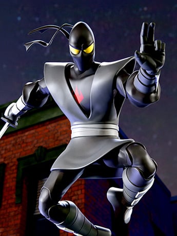 Teenage Mutant Ninja Turtles ULTIMATES! Foot Ninja (2003 Animated Series) Action Figure Gallery Image 2