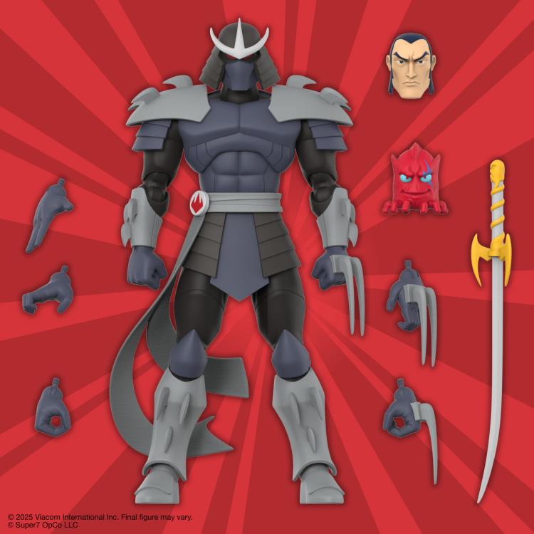 Teenage Mutant Ninja Turtles ULTIMATES! Shredder (2003 Animated Series) Action Figure Gallery Image 4