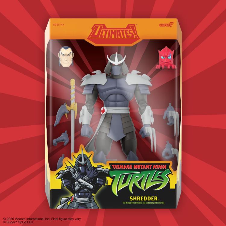 Teenage Mutant Ninja Turtles ULTIMATES! Shredder (2003 Animated Series) Action Figure Gallery Image 5