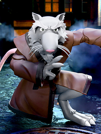 Teenage Mutant Ninja Turtles ULTIMATES! Splinter (2003 Animated Series) Action Figure Gallery Image 2
