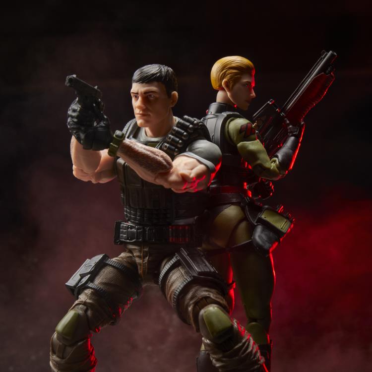 G.I. Joe Classified Series #138 Night Force Vincent R. "Falcon" Falcone & Quarrel Action Figure Two-Pack Gallery Image 6