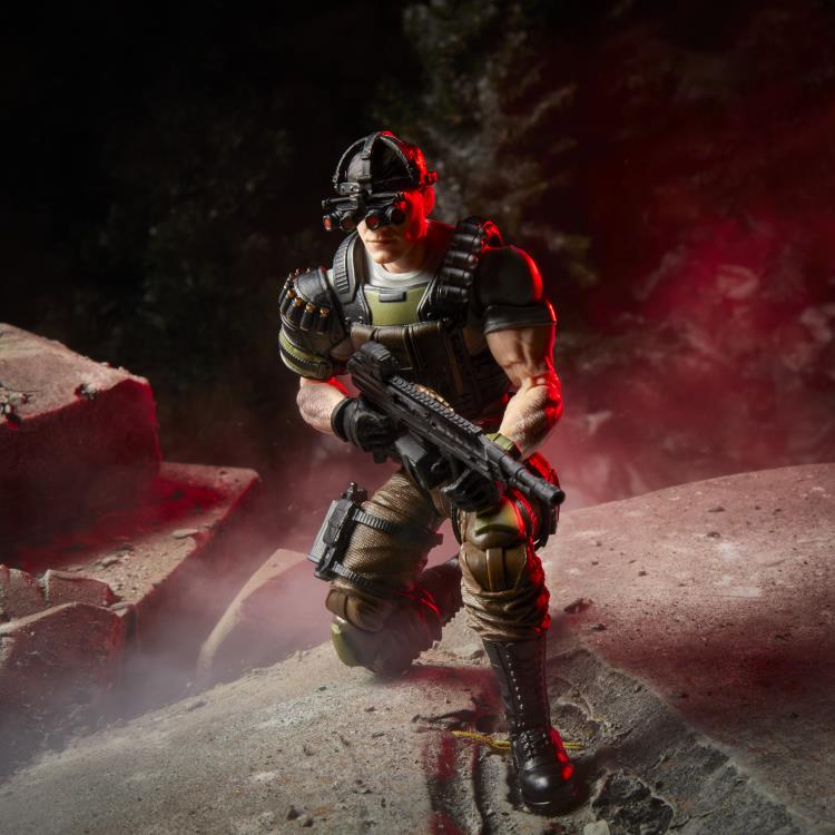 G.I. Joe Classified Series #138 Night Force Vincent R. "Falcon" Falcone & Quarrel Action Figure Two-Pack Gallery Image 9