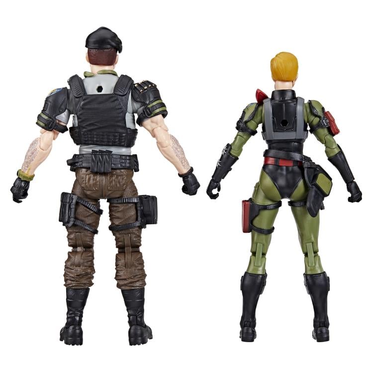 G.I. Joe Classified Series #138 Night Force Vincent R. "Falcon" Falcone & Quarrel Action Figure Two-Pack Gallery Image 13