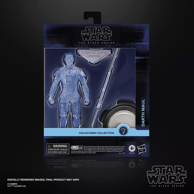 Star Wars: The Black Series Holocomm Collection Darth Maul Exclusive Gallery Image 8