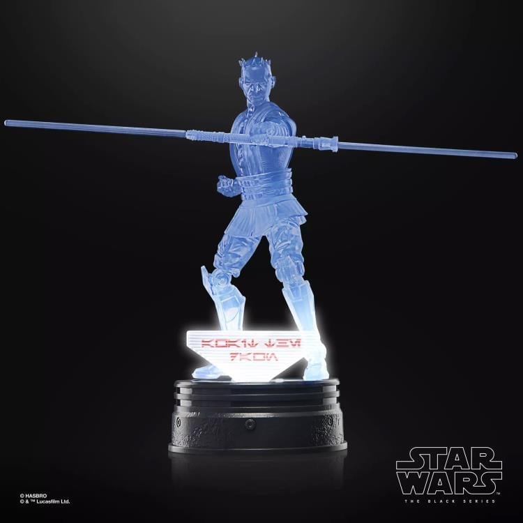 Star Wars: The Black Series Holocomm Collection Darth Maul Exclusive Gallery Image 4