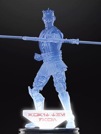 Star Wars: The Black Series Holocomm Collection Darth Maul Exclusive Gallery Image 2