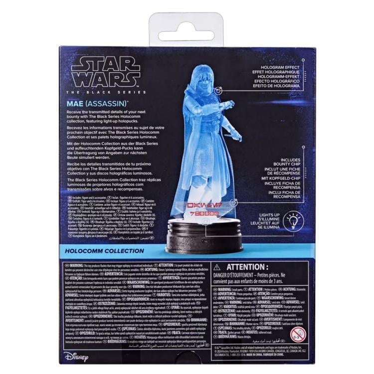 Star Wars: The Black Series Holocomm Collection Mae (Assassin) (The Acolyte) Exclusive Gallery Image 8