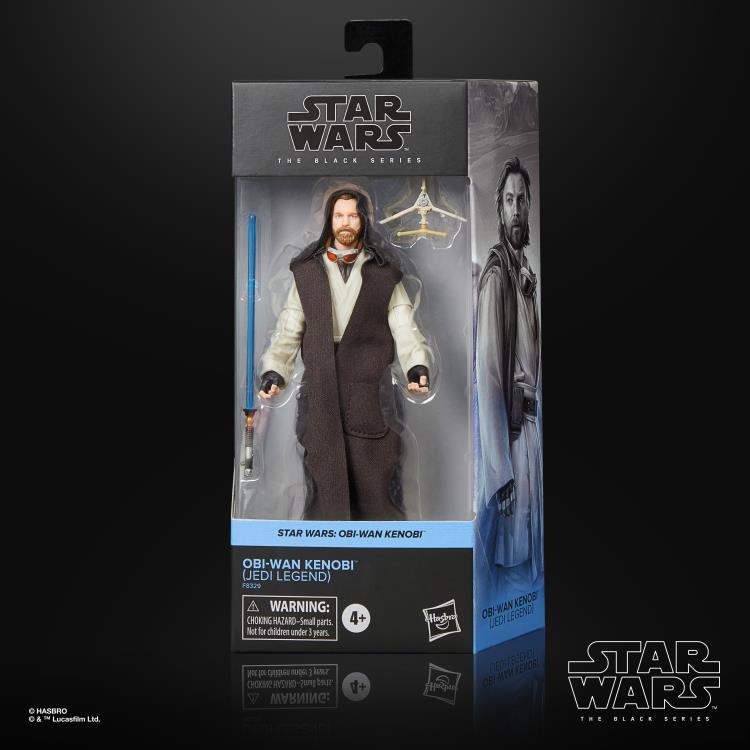 Star Wars: The Black Series Obi-Wan Kenobi (Jedi Legend) Action Figure Gallery Image 9