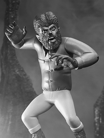 Universal Monsters Toony Terrors Wolf Man (Silver Screen Edition) Gallery Image 2