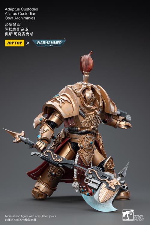 Warhammer 40k Adeptus Custodes Allarus Custodian Osyr Archimaxes 1/18 Scale Action Figure (Reissue) Gallery Image 8