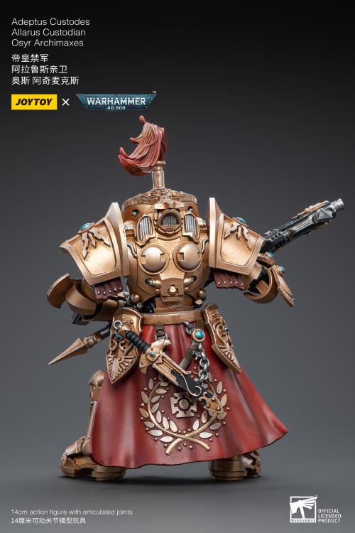 Warhammer 40k Adeptus Custodes Allarus Custodian Osyr Archimaxes 1/18 Scale Action Figure (Reissue) Gallery Image 4