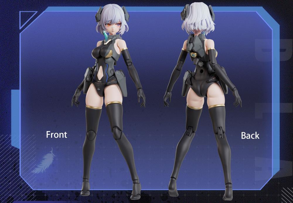 Mecha Angel Series Black Swan Elysia 1/12 Scale Model Kit