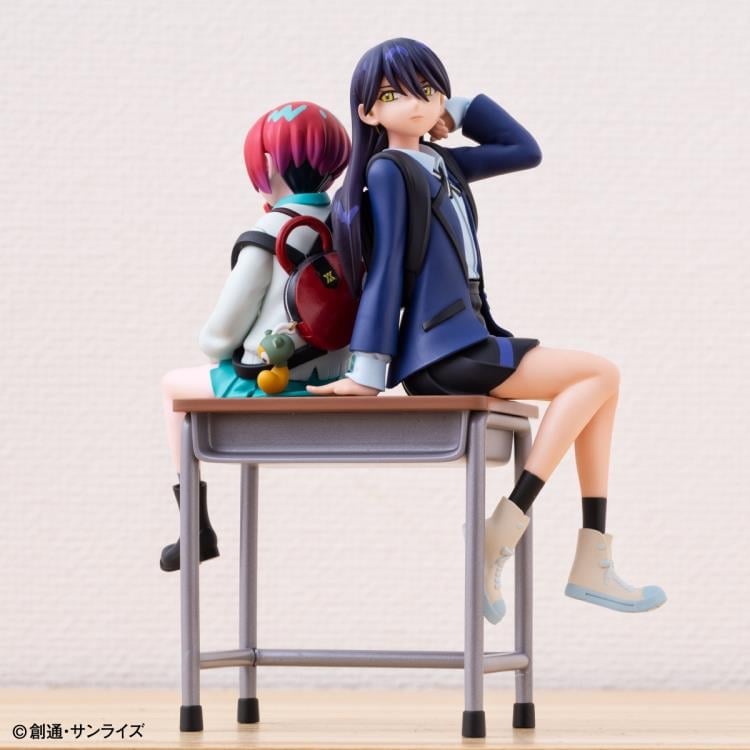 Gundam GQuuuuuuX PORTRAITS フィギュアセット Mobile Suit Gundam GQuuuuuuX PORTRAITS MACHU & NYAAN SET (Shokugan)