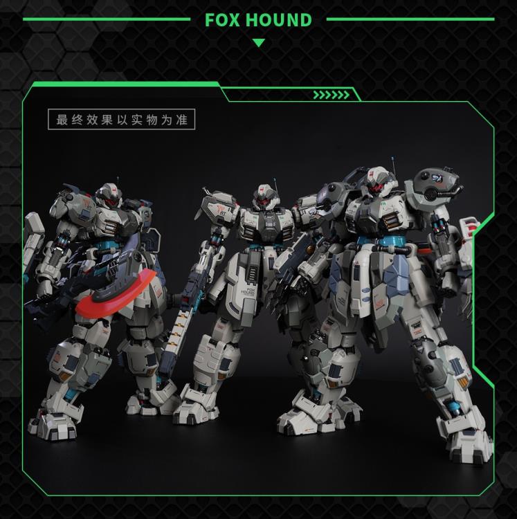 Progenitor Effect Illustrious Class ZY006 Team Foxhound Butcher Mecha Action Figure Set Gallery Image 4