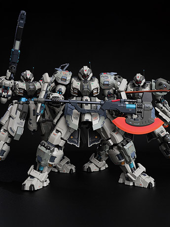 Progenitor Effect Illustrious Class ZY006 Team Foxhound Butcher Mecha Action Figure Set Gallery Image 2