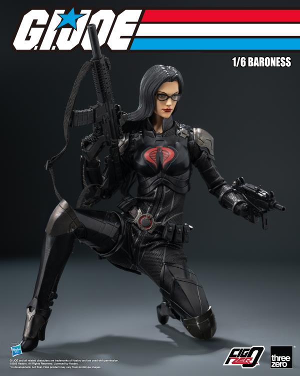 G.I. Joe FigZero Baroness 1/6 Scale Action Figure Gallery Image 12