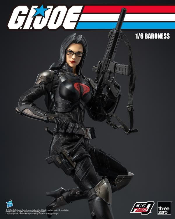 G.I. Joe FigZero Baroness 1/6 Scale Action Figure Gallery Image 13