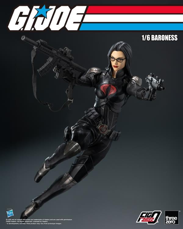 G.I. Joe FigZero Baroness 1/6 Scale Action Figure Gallery Image 5