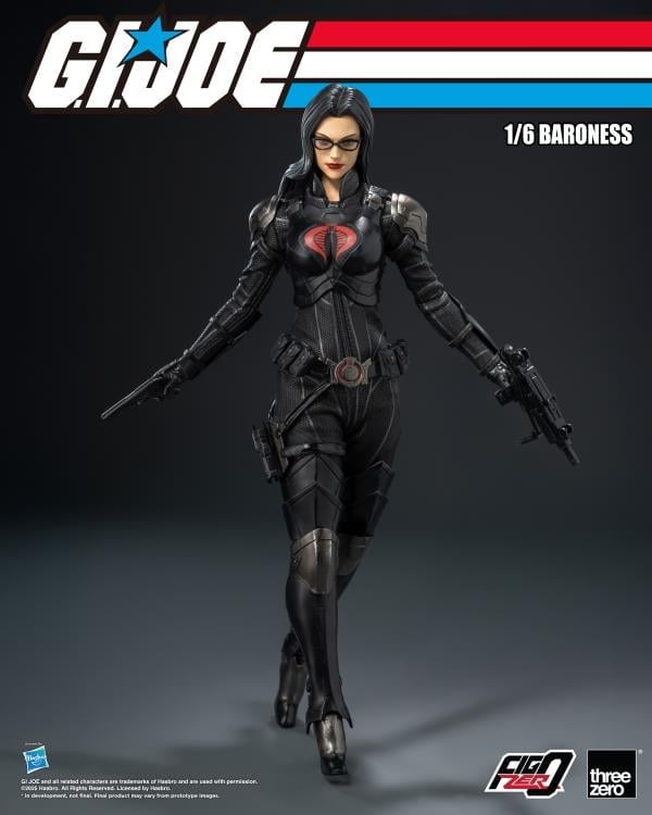 G.I. Joe FigZero Baroness 1/6 Scale Action Figure Gallery Image 6