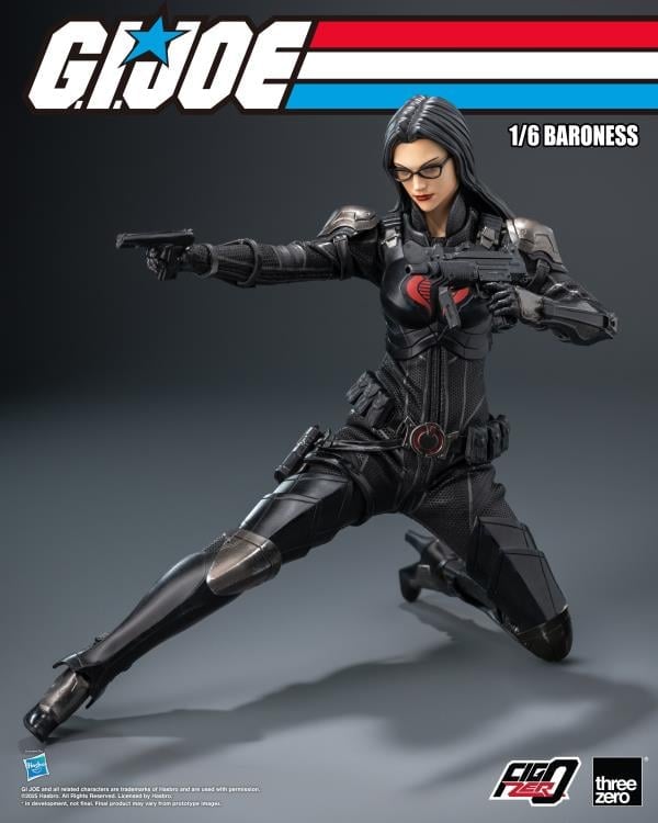 G.I. Joe FigZero Baroness 1/6 Scale Action Figure Gallery Image 10