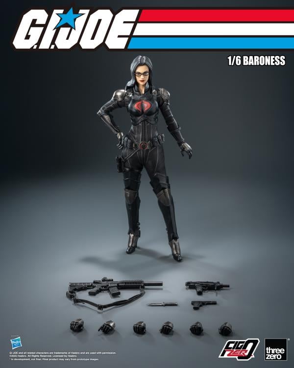 G.I. Joe FigZero Baroness 1/6 Scale Action Figure Gallery Image 16