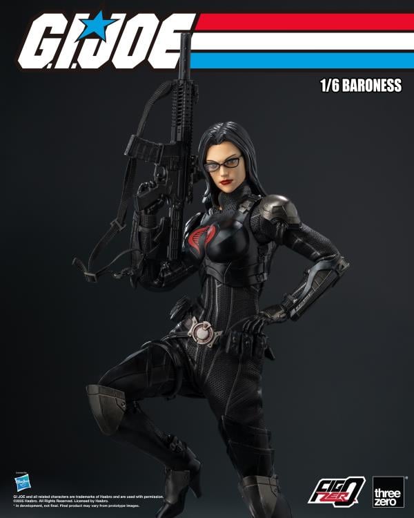 G.I. Joe FigZero Baroness 1/6 Scale Action Figure Gallery Image 11