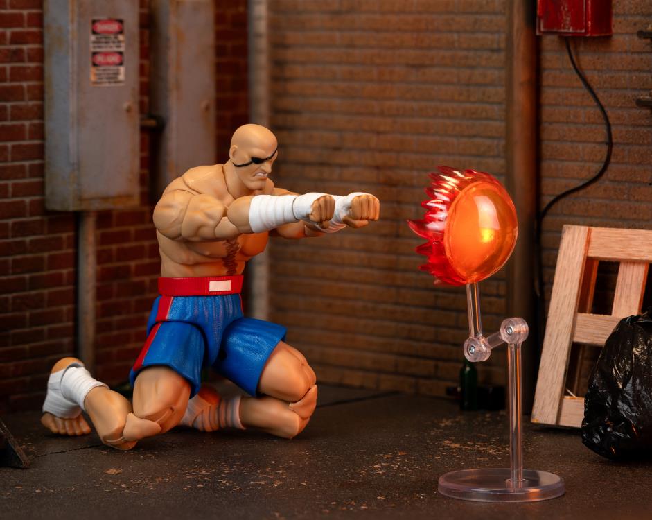 Ultra Street Fighter II: The Final Challengers Sagat 1/12 Scale Action Figure Gallery Image 4