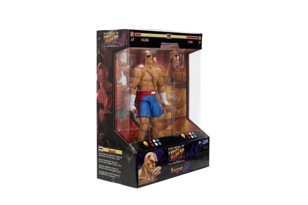 Ultra Street Fighter II: The Final Challengers Sagat 1/12 Scale Action Figure Gallery Image 17