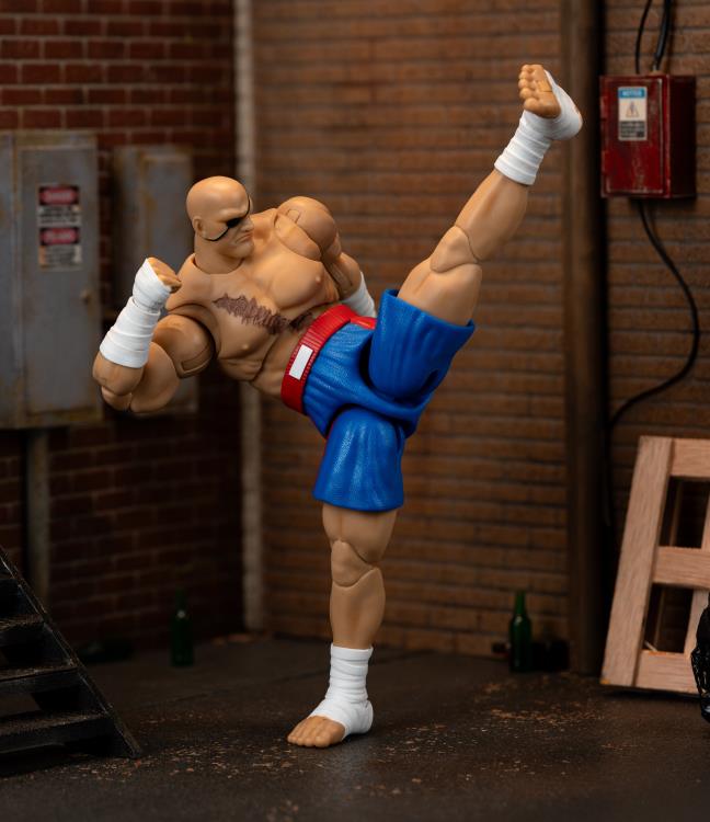Ultra Street Fighter II: The Final Challengers Sagat 1/12 Scale Action Figure Gallery Image 7