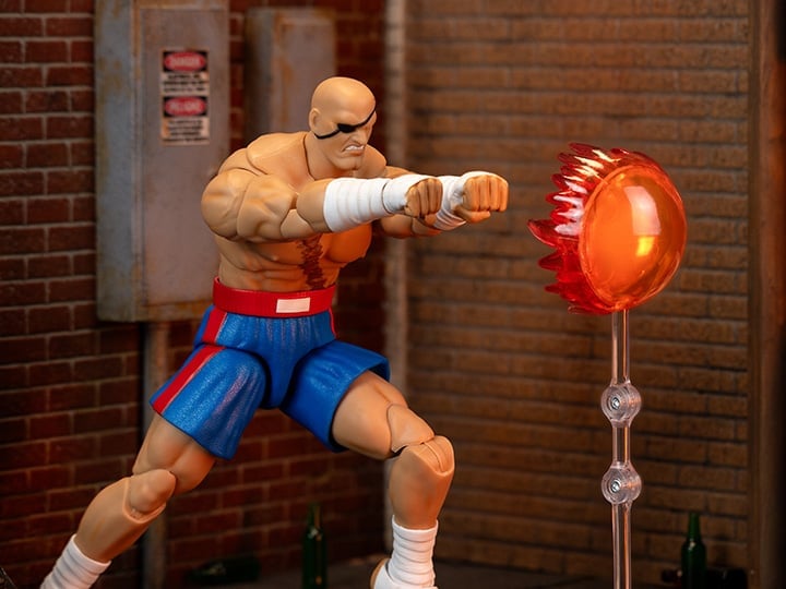 ザ・ファイナルチャレンジャーズ アクションフィギュア サガット ウルトラストリートファイターII ザ・ファイナルチャレンジャーズ
