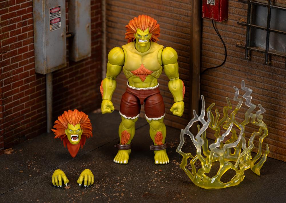 Ultra Street Fighter II: The Final Challengers Blanka 1/12 Scale Action Figure Gallery Image 13