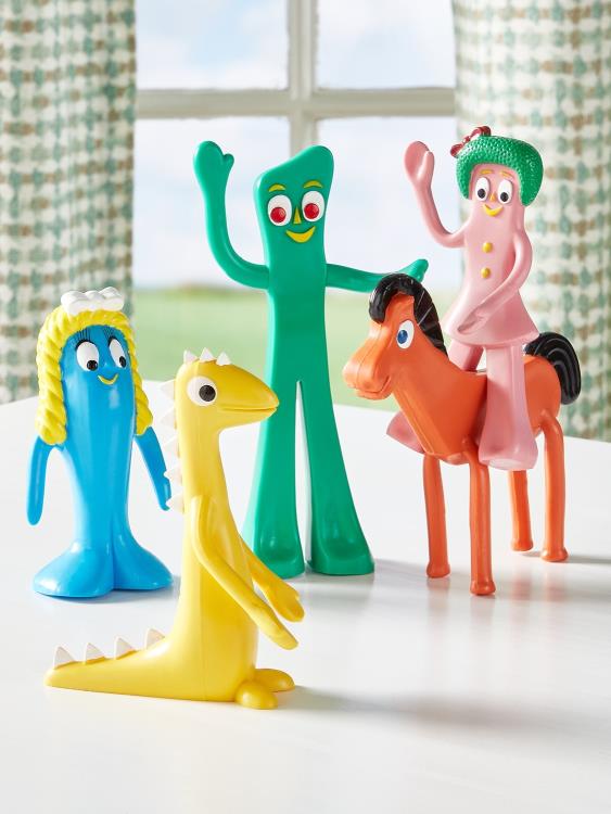 The Gumby Show Gumby & Friends Boxed Bendable Figure Set
