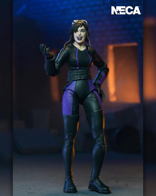 Teenage Mutant Ninja Turtles: The Last Ronin Casey Marie Action Figure with Motorcycle Gallery Image 8