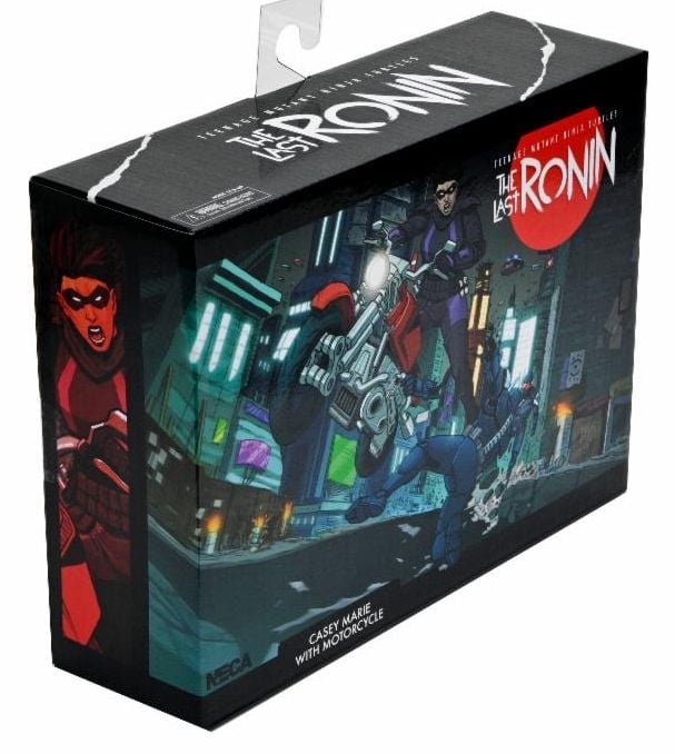 Teenage Mutant Ninja Turtles: The Last Ronin Casey Marie Action Figure with Motorcycle Gallery Image 17