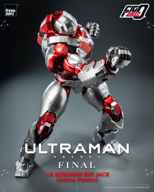 Ultraman Final Season FigZero Ultraman Suit Jack (Anime Ver.) 1/6 Scale Action Figure Gallery Image 9