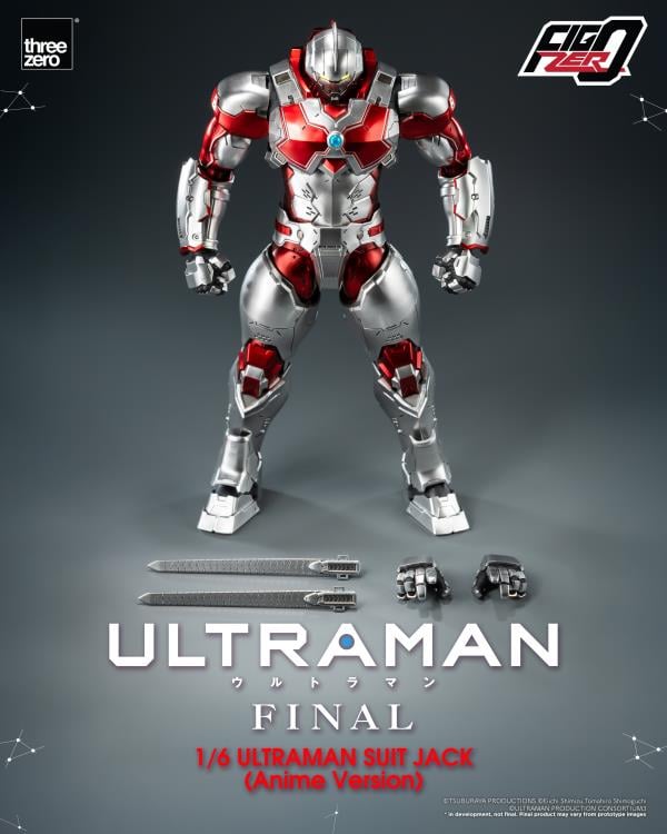 Ultraman Final Season FigZero Ultraman Suit Jack (Anime Ver.) 1/6 Scale Action Figure Gallery Image 14